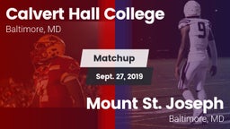Matchup: Calvert Hall vs. Mount St. Joseph  2019