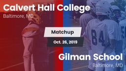 Matchup: Calvert Hall vs. Gilman School 2019