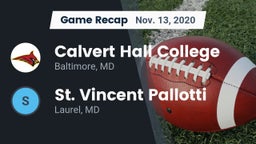 Recap: Calvert Hall College  vs. St. Vincent Pallotti  2020