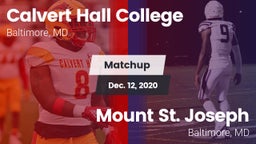 Matchup: Calvert Hall vs. Mount St. Joseph  2020