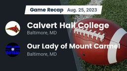 Recap: Calvert Hall College  vs. Our Lady of Mount Carmel  2023