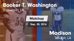 Matchup: Washington vs. Madison  2016