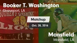 Matchup: Washington vs. Mansfield  2016