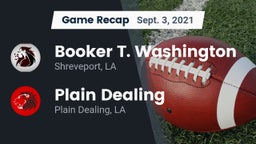 Recap: Booker T. Washington  vs. Plain Dealing  2021