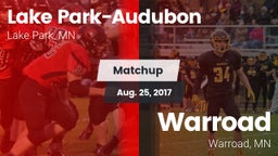 Matchup: Lake Park-Audubon vs. Warroad  2017