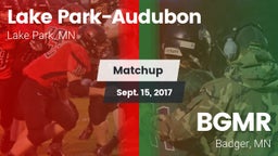 Matchup: Lake Park-Audubon vs. BGMR 2017