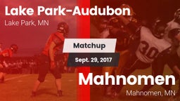 Matchup: Lake Park-Audubon vs. Mahnomen  2017