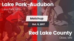 Matchup: Lake Park-Audubon vs. Red Lake County 2017