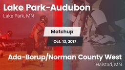 Matchup: Lake Park-Audubon vs. Ada-Borup/Norman County West 2017
