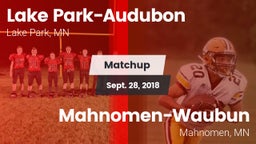 Matchup: Lake Park-Audubon vs. Mahnomen-Waubun  2018