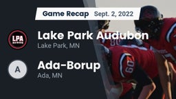 Recap: Lake Park Audubon  vs. Ada-Borup  2022