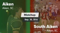 Matchup: Aiken vs. South Aiken  2016