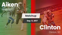 Matchup: Aiken vs. Clinton  2017