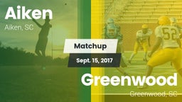 Matchup: Aiken vs. Greenwood  2017