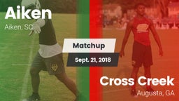 Matchup: Aiken vs. Cross Creek  2018