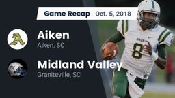 Recap: Aiken  vs. Midland Valley  2018