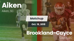 Matchup: Aiken vs. Brookland-Cayce  2018