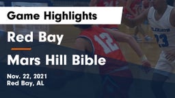 Red Bay  vs Mars Hill Bible  Game Highlights - Nov. 22, 2021