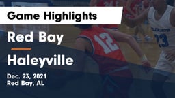 Red Bay  vs Haleyville Game Highlights - Dec. 23, 2021