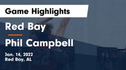 Red Bay  vs Phil Campbell  Game Highlights - Jan. 14, 2022