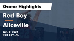 Red Bay  vs Aliceville Game Highlights - Jan. 8, 2022