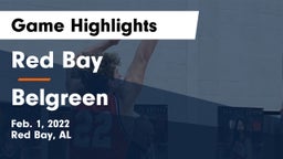 Red Bay  vs Belgreen Game Highlights - Feb. 1, 2022