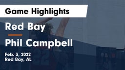 Red Bay  vs Phil Campbell Game Highlights - Feb. 3, 2022