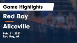 Red Bay  vs Aliceville  Game Highlights - Feb. 11, 2022