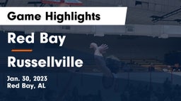 Red Bay  vs Russellville  Game Highlights - Jan. 30, 2023