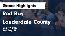Red Bay  vs Lauderdale County  Game Highlights - Dec. 19, 2023