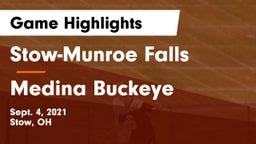 Stow-Munroe Falls  vs Medina Buckeye  Game Highlights - Sept. 4, 2021