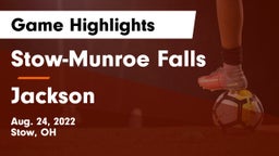Stow-Munroe Falls  vs Jackson  Game Highlights - Aug. 24, 2022