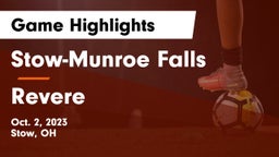 Stow-Munroe Falls  vs Revere  Game Highlights - Oct. 2, 2023