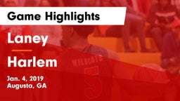 Laney  vs Harlem Game Highlights - Jan. 4, 2019