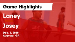 Laney  vs Josey  Game Highlights - Dec. 3, 2019