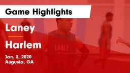 Laney  vs Harlem  Game Highlights - Jan. 3, 2020