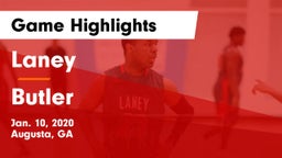 Laney  vs Butler  Game Highlights - Jan. 10, 2020