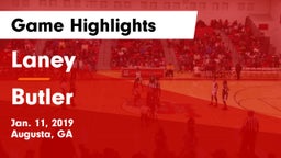 Laney  vs Butler  Game Highlights - Jan. 11, 2019