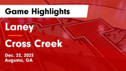 Laney  vs Cross Creek  Game Highlights - Dec. 22, 2023