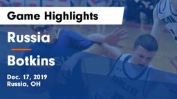 Russia  vs Botkins  Game Highlights - Dec. 17, 2019