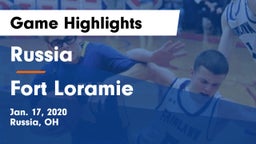 Russia  vs Fort Loramie  Game Highlights - Jan. 17, 2020
