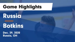Russia  vs Botkins  Game Highlights - Dec. 29, 2020