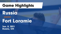 Russia  vs Fort Loramie  Game Highlights - Jan. 8, 2021