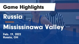 Russia  vs Mississinawa Valley  Game Highlights - Feb. 19, 2022
