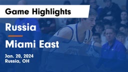 Russia  vs Miami East  Game Highlights - Jan. 20, 2024