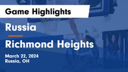 Russia  vs Richmond Heights  Game Highlights - March 22, 2024