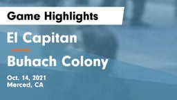 El Capitan  vs Buhach Colony  Game Highlights - Oct. 14, 2021