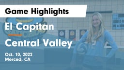 El Capitan  vs Central Valley  Game Highlights - Oct. 10, 2022