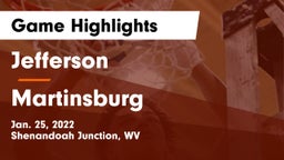 Jefferson  vs Martinsburg  Game Highlights - Jan. 25, 2022