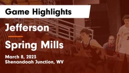 Jefferson  vs Spring Mills  Game Highlights - March 8, 2023